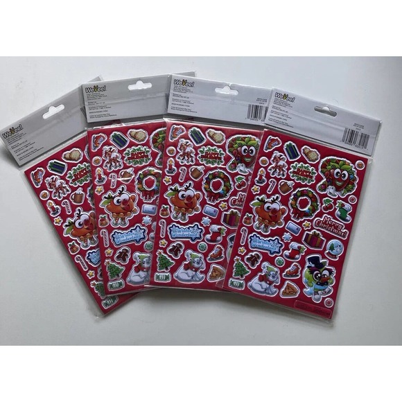 Scentos Scented Stickers Glitter & Metallic Christmas Lot of 4 Packs 2021 - Picture 3 of 4